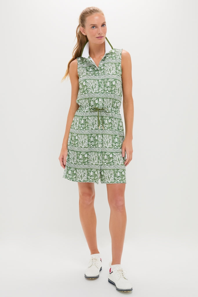 Calypso Reef Sleeveless Performance Jersey Alcott Golf Dress
