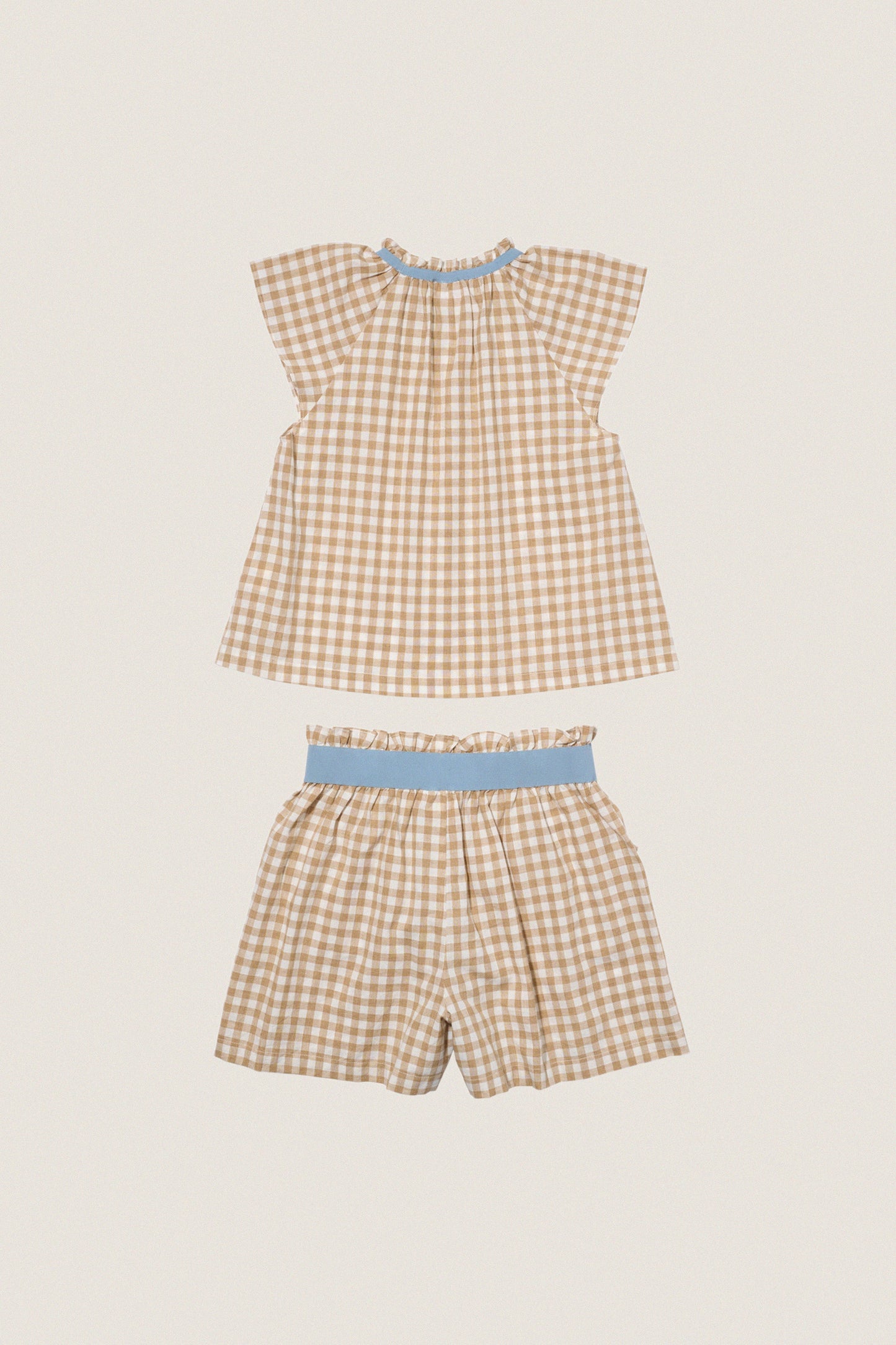 Camel Check Cecil Short Set