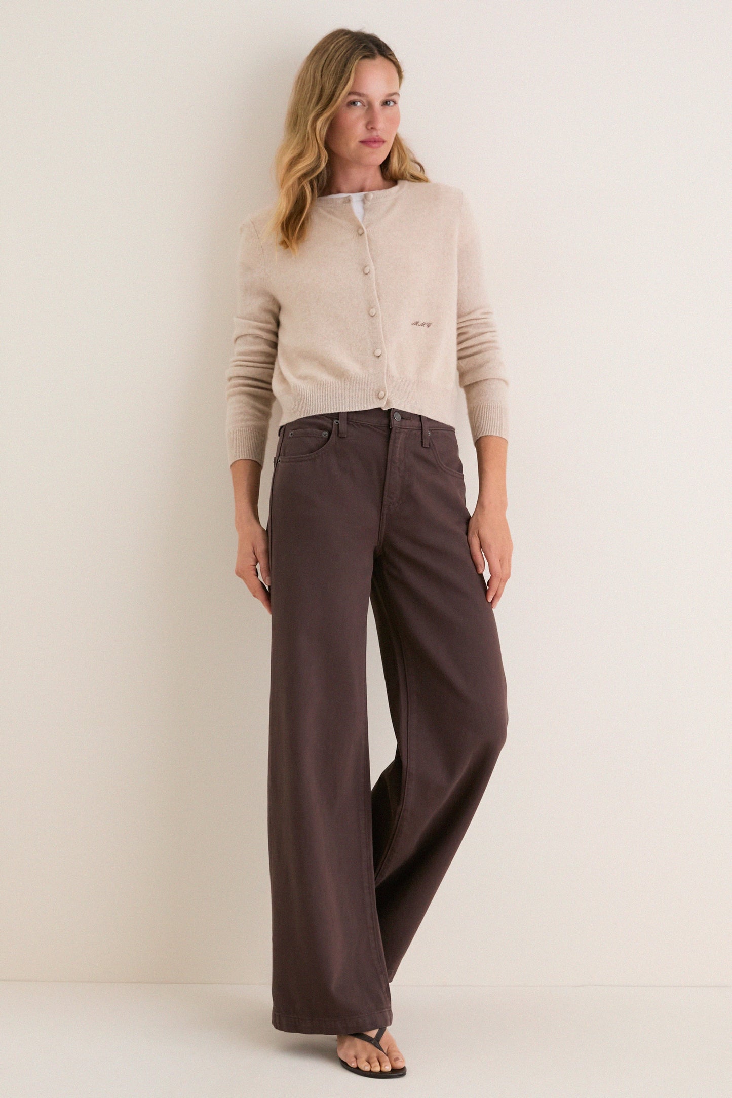 Bruna Jadyn Low Slung Palazzo