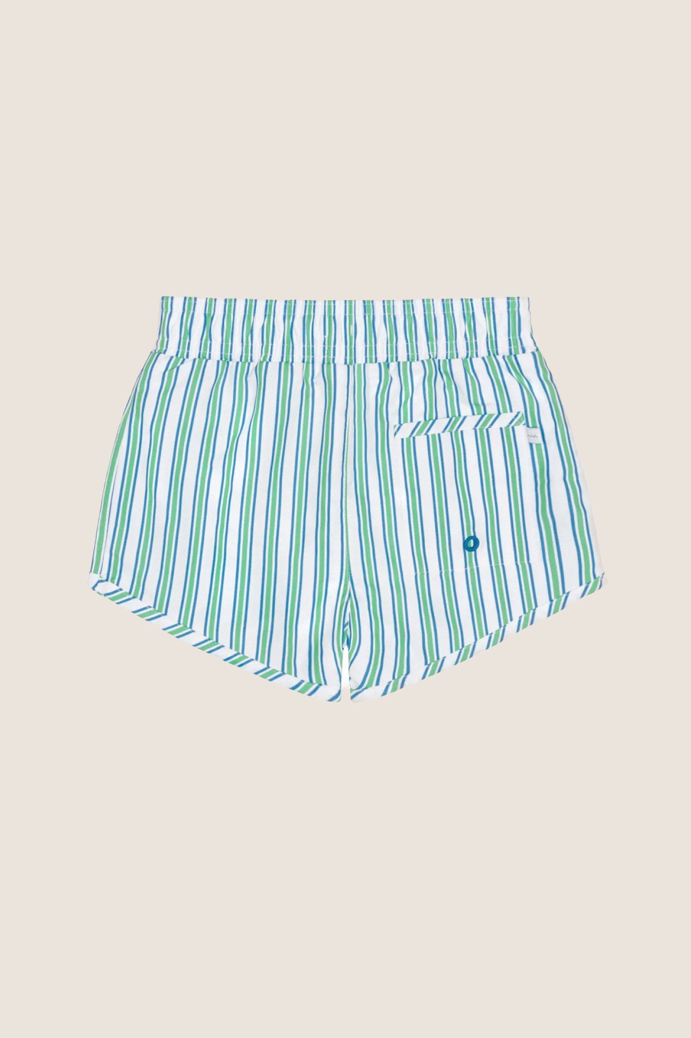 Boys Ticking Stripe Boardie