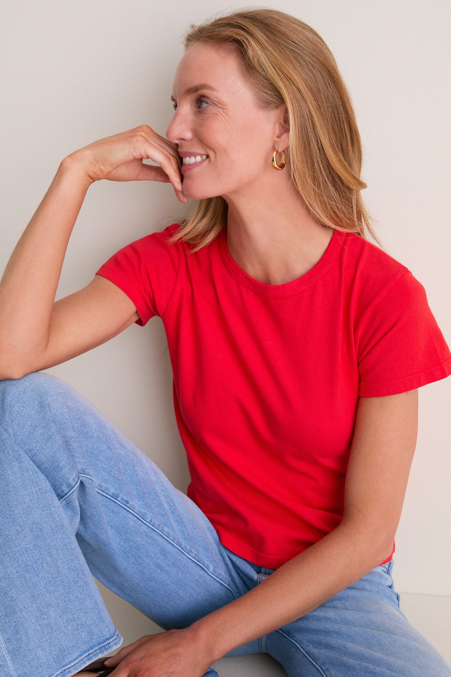 Cerise Margo Tee
