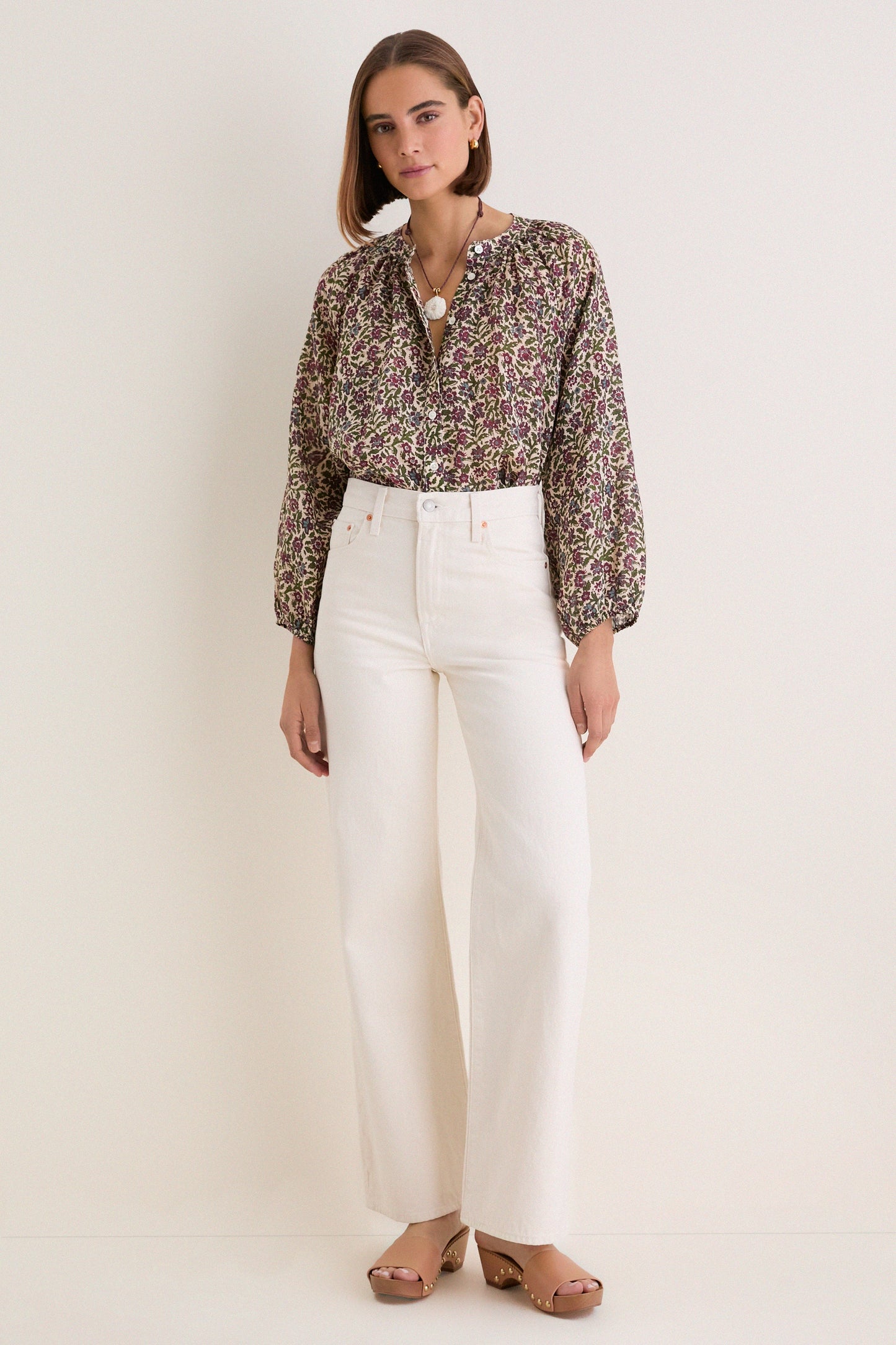 Calico Garden Sawyer Blouse
