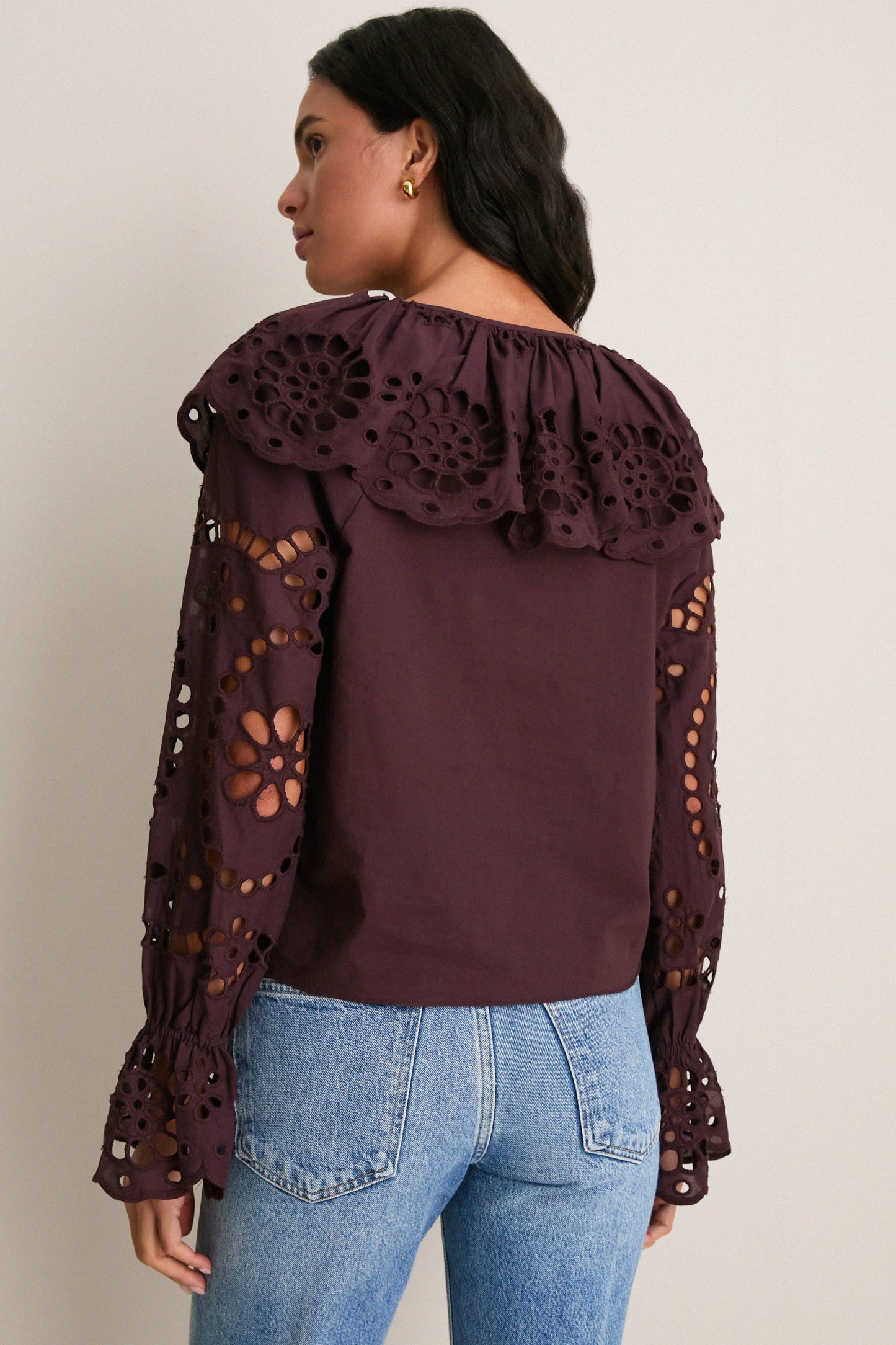 Chocolate Aislinn Blouse