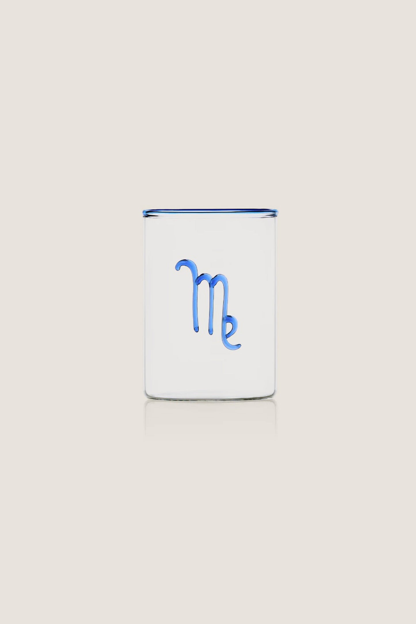 Blue Virgo Lowball Glass (Set of 2)