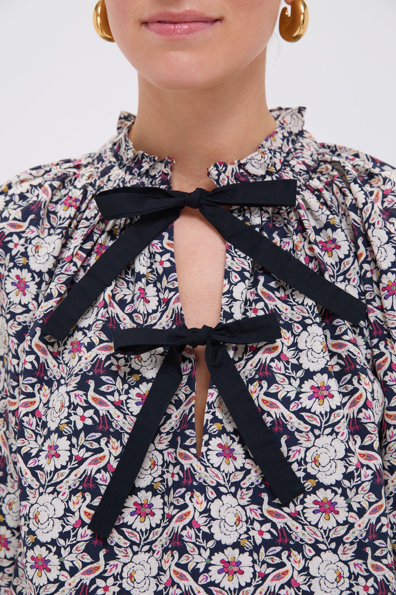 Bordeaux Plume Aiden Top