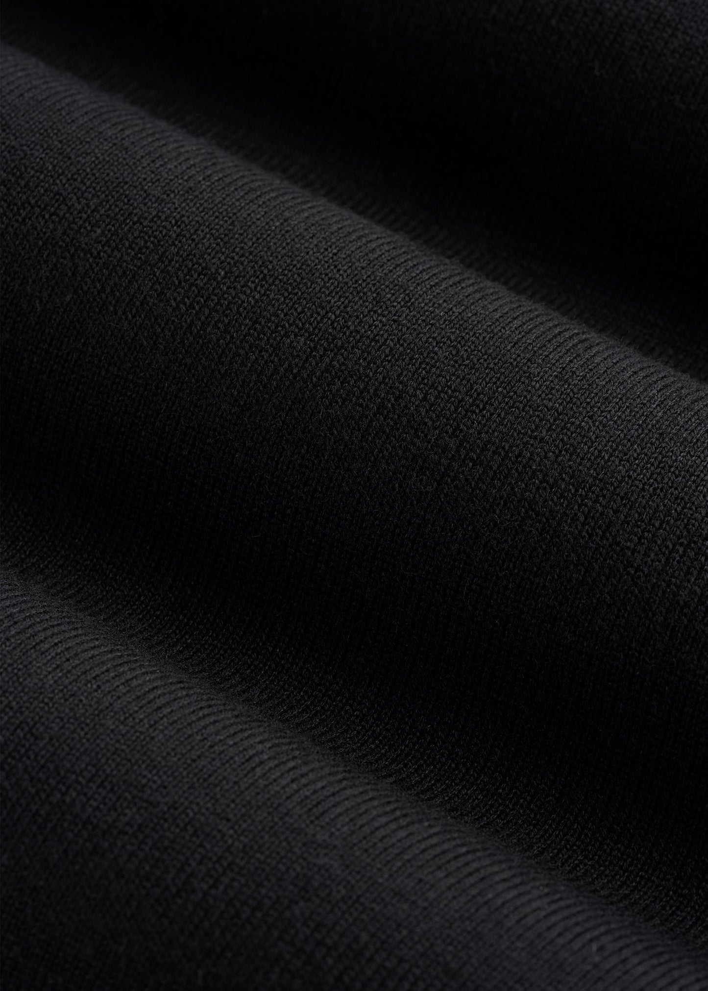 Linen Blend Lightweight Sweater for Tall Men in Black