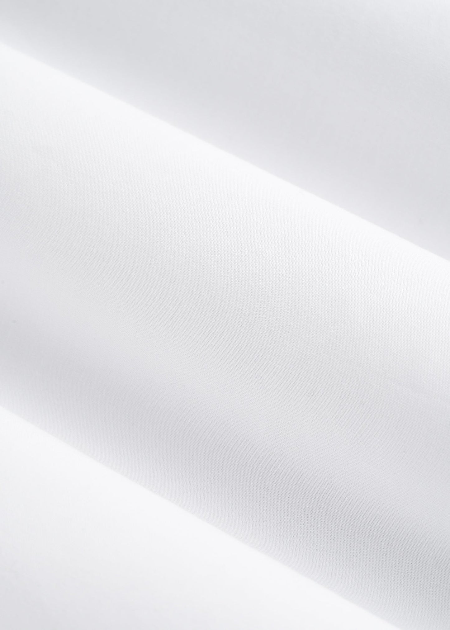 Oversized Poplin Button for Tall Women Shirt in White
