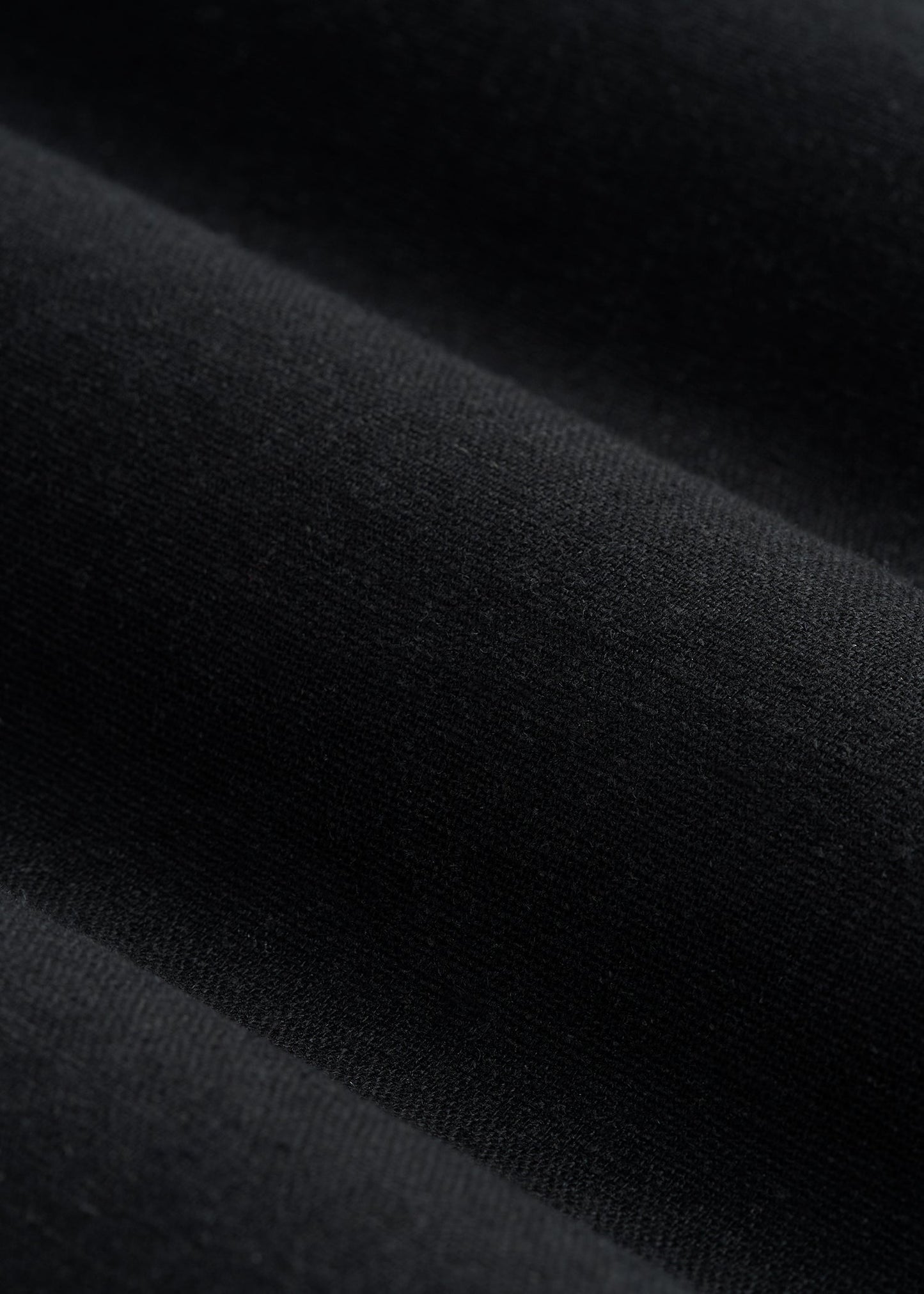 Pull On Wide Leg Linen Pants for Tall Women in Black