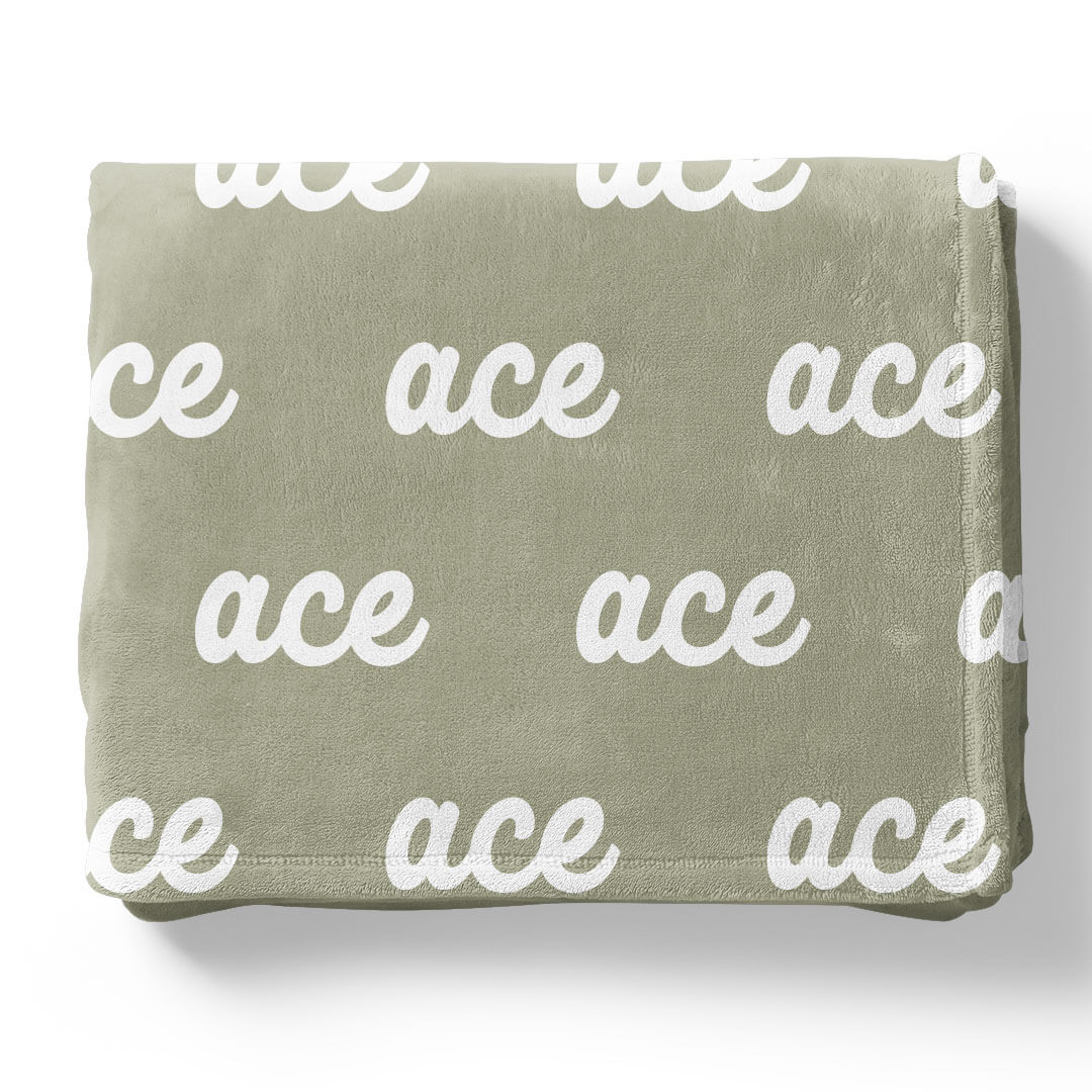 Paradise Personalized Color Blanket