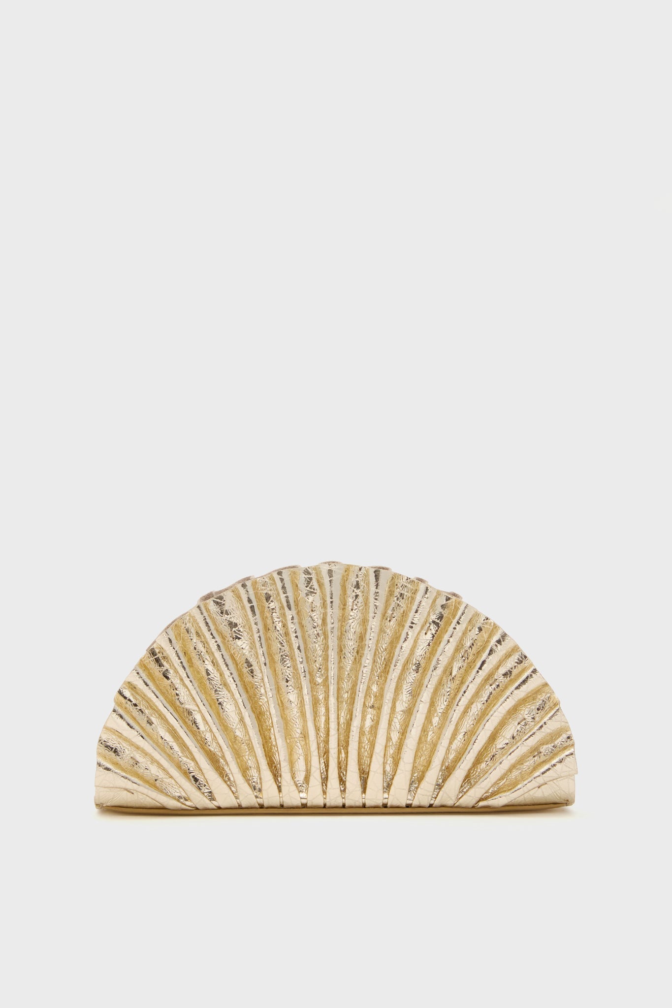 Bright Brass Mini Nala Clutch