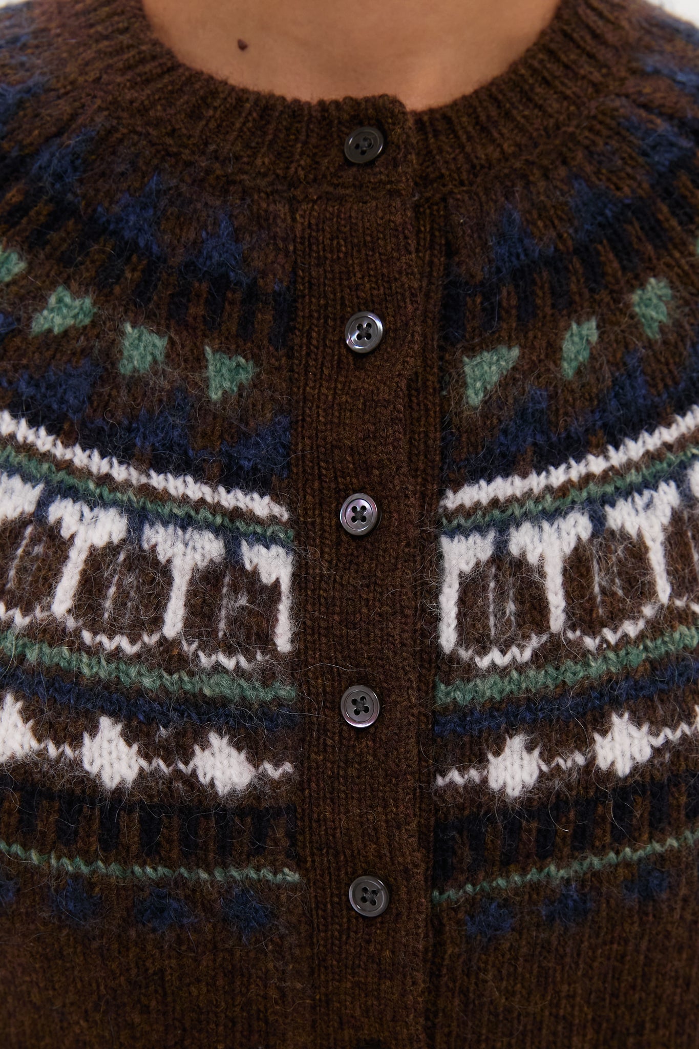Chestnut Amina Fairisle Sweater