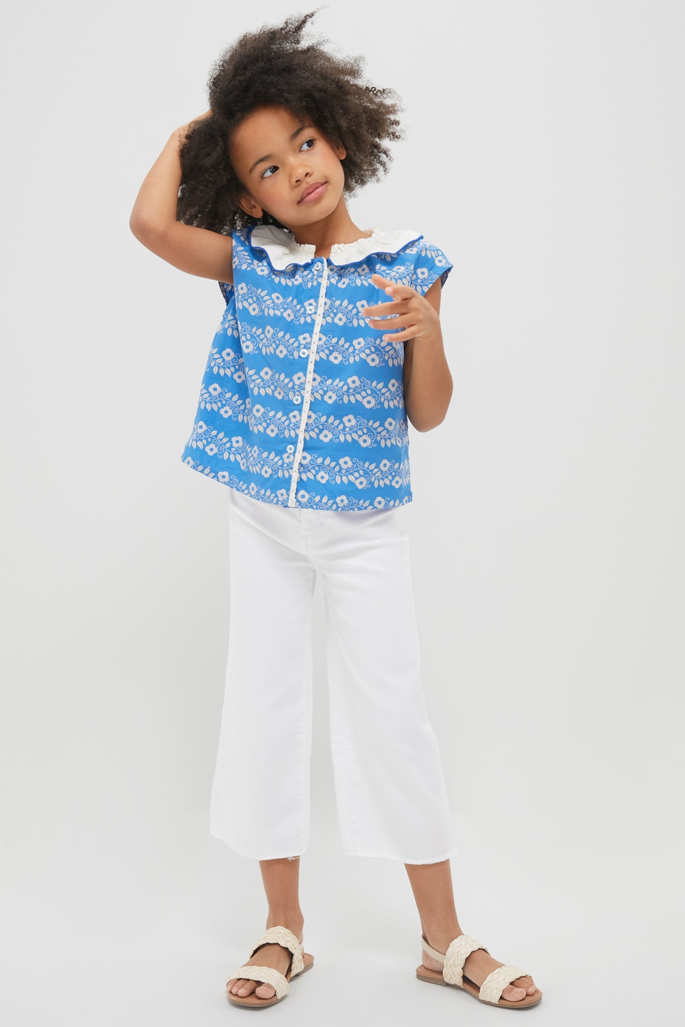 Camille Blouse Farandole Blue