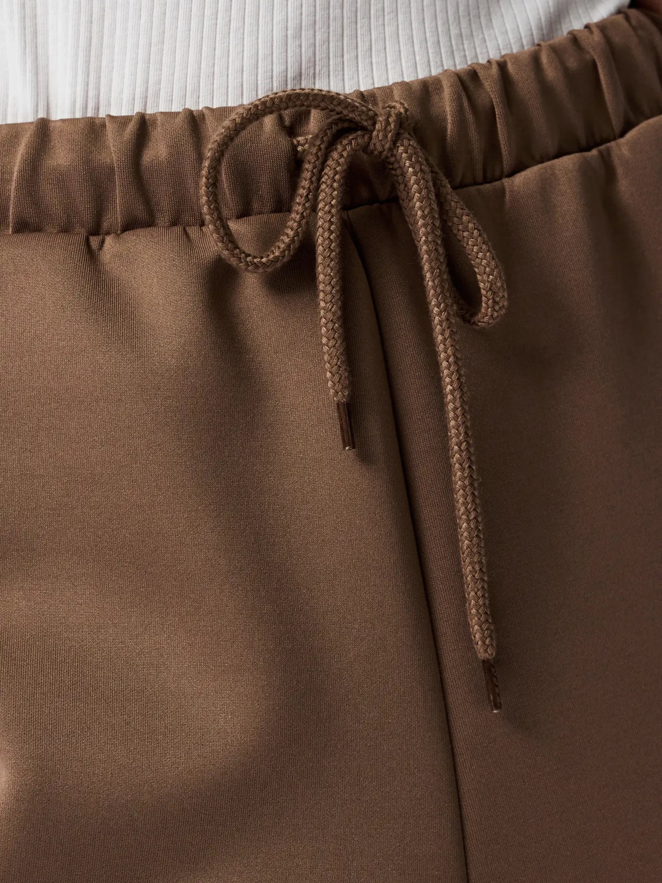 PIECES Striped Wide Leg Track Pant