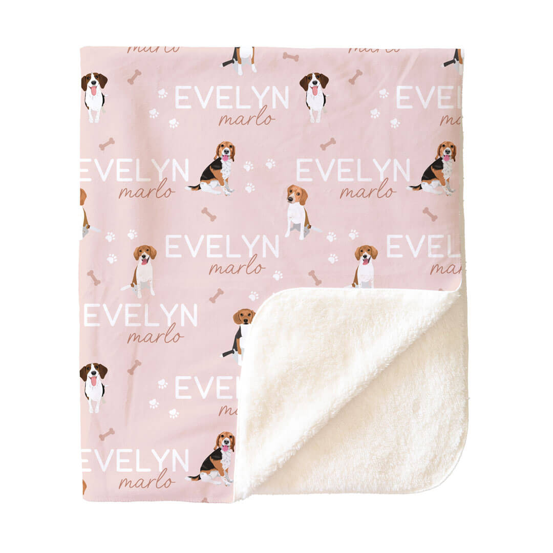 Personalized Kids Blankets | Dog Breeds - Part 1