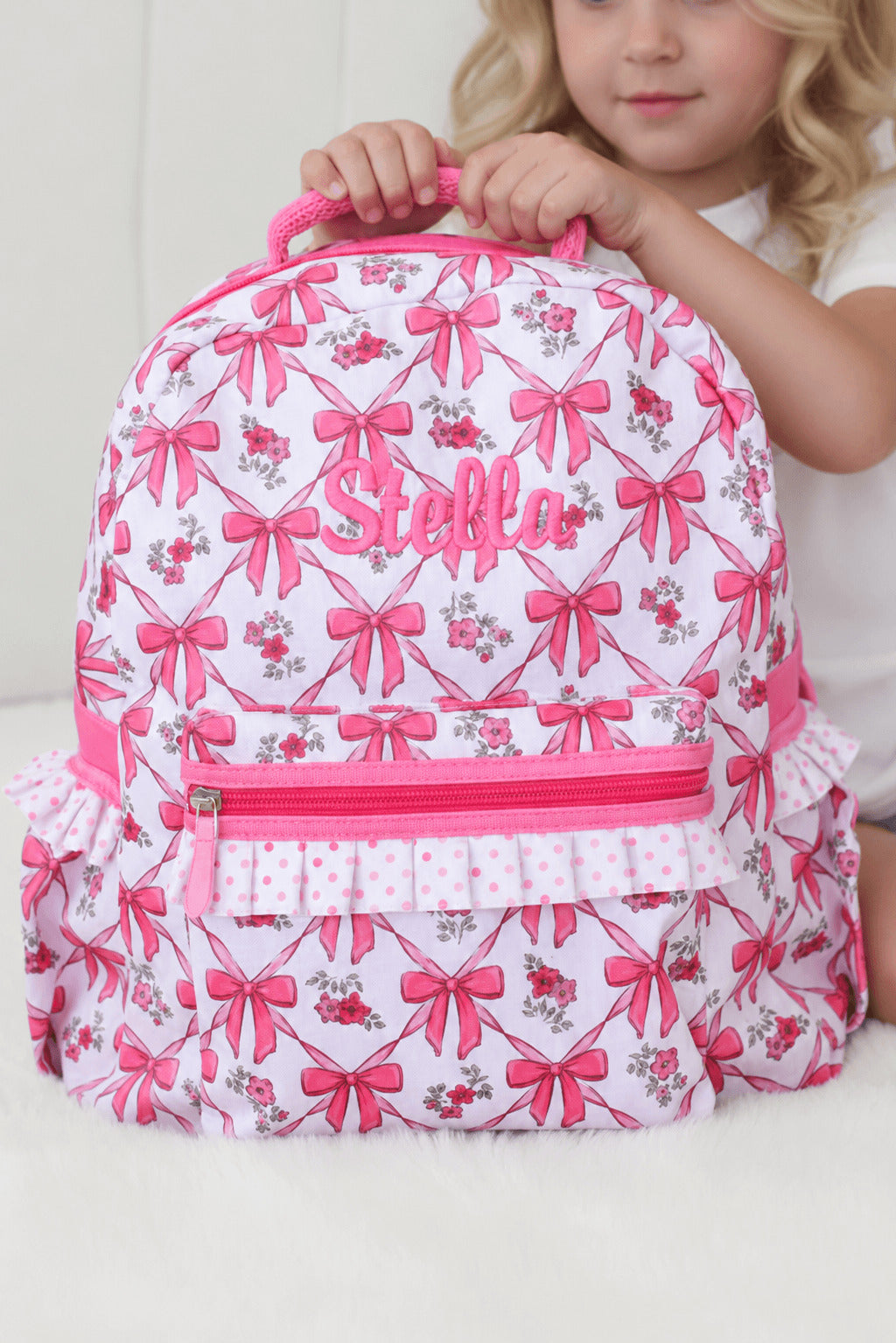 Kids Embroidered Backpacks