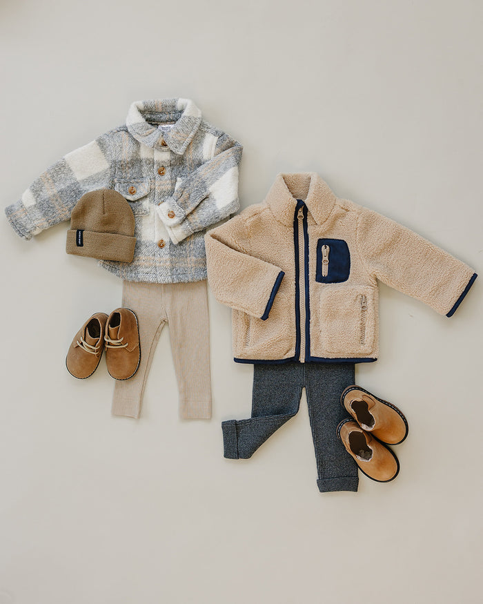 Sherpa Zip-Up Jacket