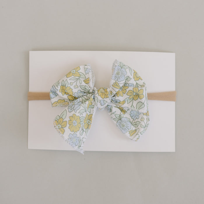 Sunny Floral Hair Bows