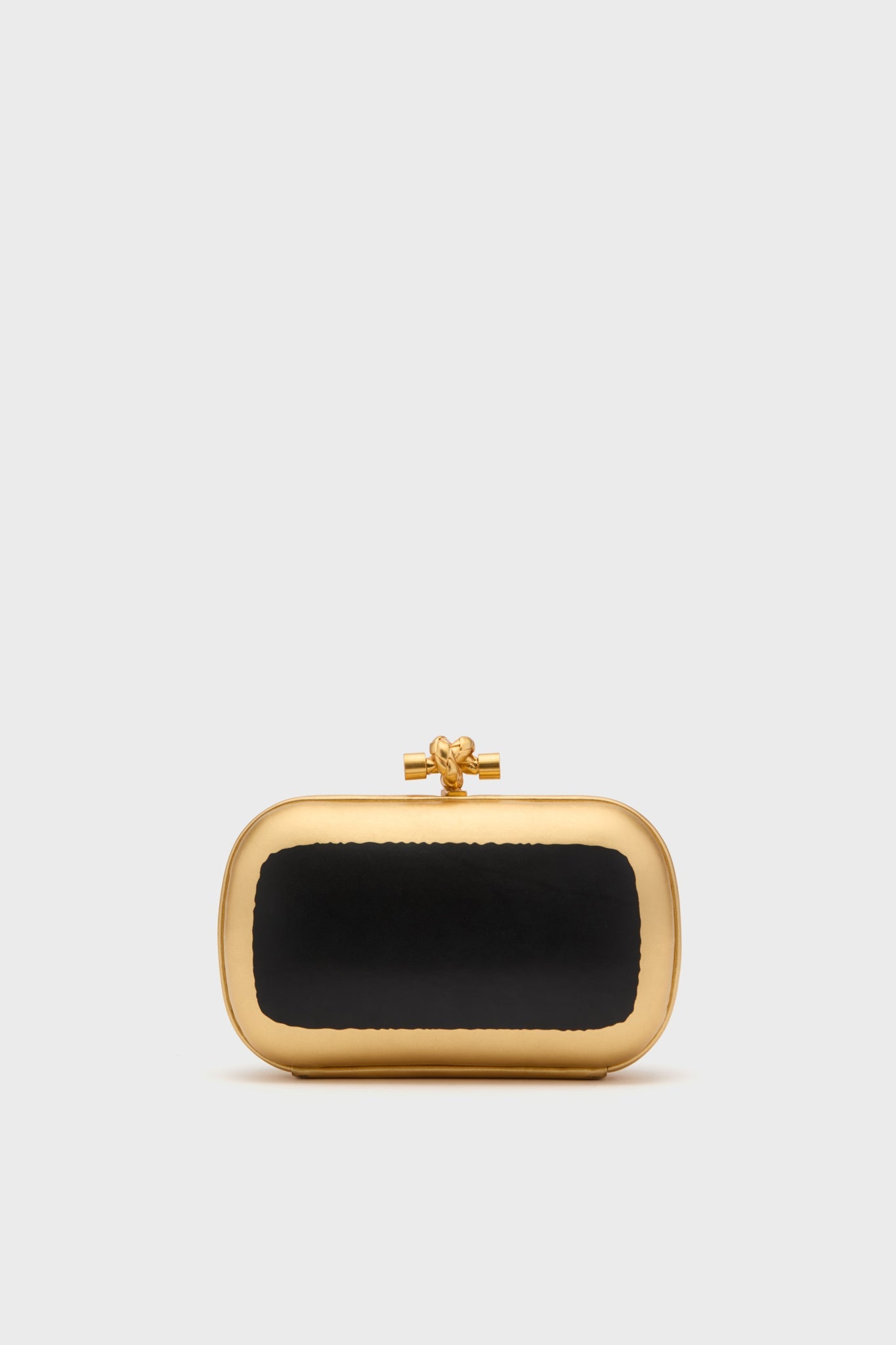 BOTTEGA VENETA Two Tone Knot Clutch