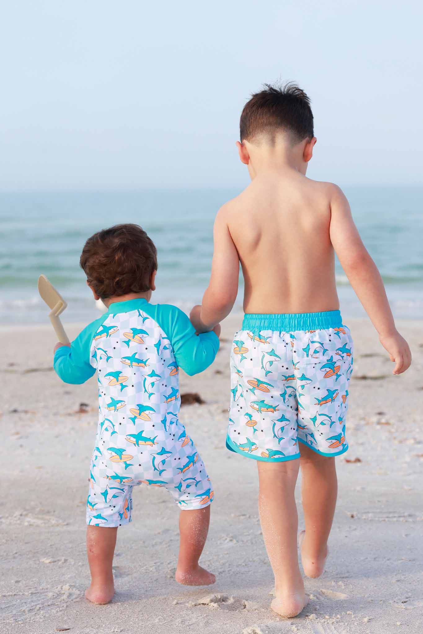 Boy's Swim Trunks | Totally Jawsome