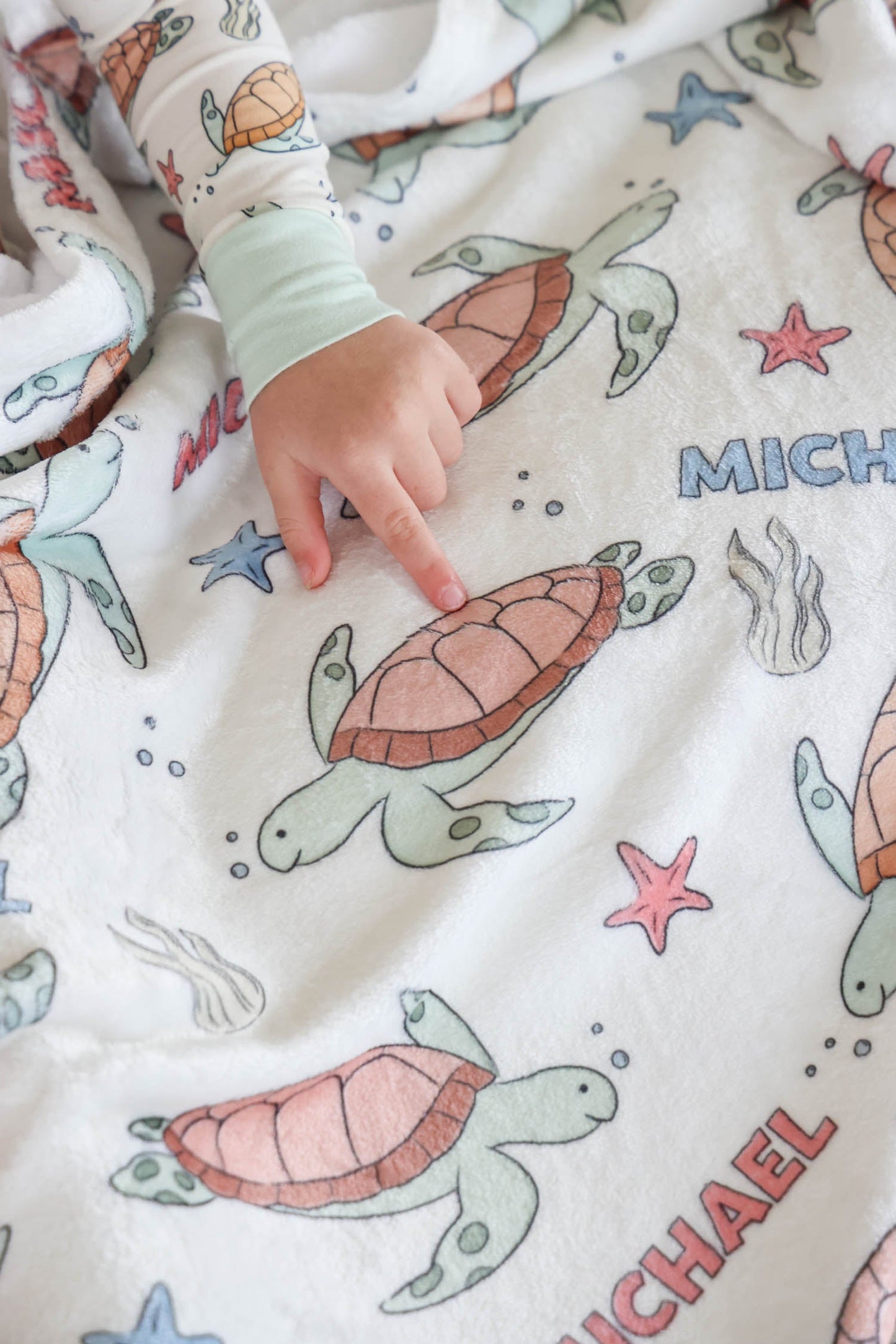 Personalized Kids Blanket | Turtley Rad