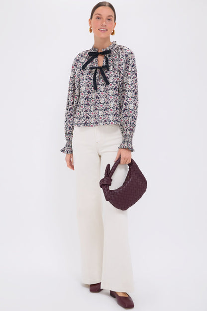 Bordeaux Plume Aiden Top