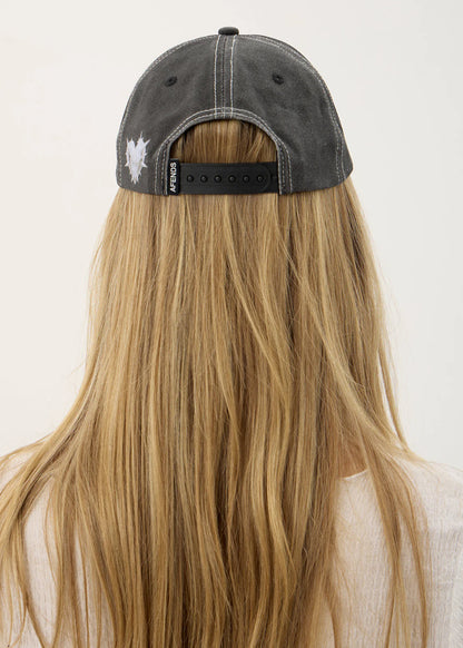 AFENDS Unisex Scorpius - Six Panel Cap - Stone Black