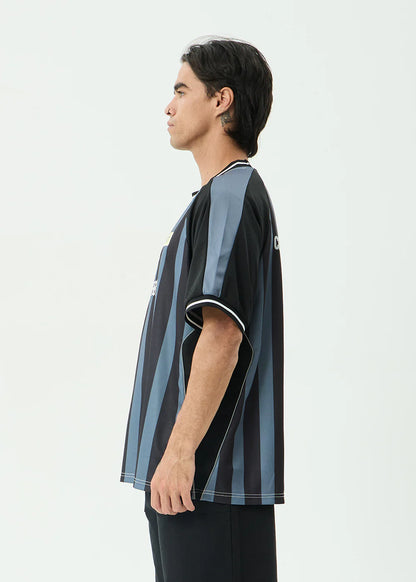 AFENDS Mens Holloway - Raglan Jersey - Black