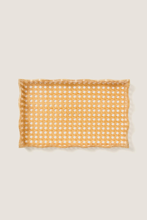 Cane Acrylic Catch All Tray