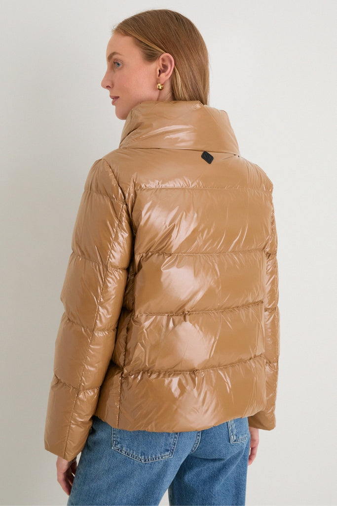 Cammello Gloss Zipper Jacket