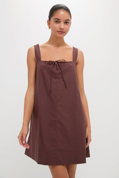 Chocolate Alexis Mini Dress