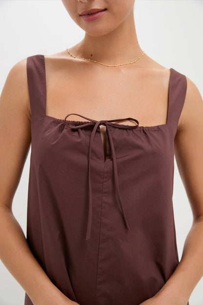 Chocolate Alexis Mini Dress
