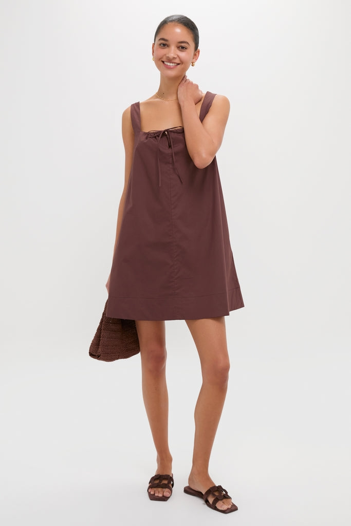 Chocolate Alexis Mini Dress