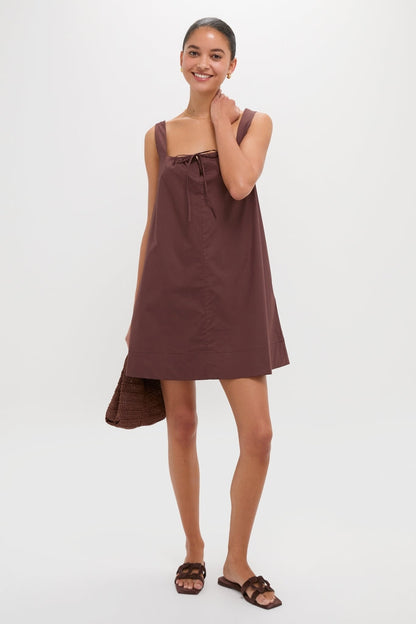 Chocolate Alexis Mini Dress