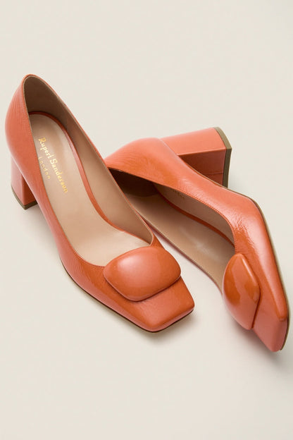 Californian Peach Naplak Naxos Heels
