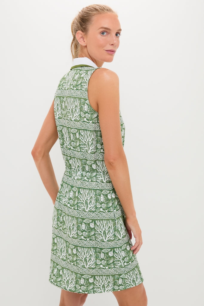 Calypso Reef Sleeveless Performance Jersey Alcott Golf Dress