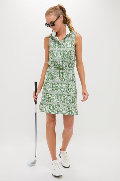 Calypso Reef Sleeveless Performance Jersey Alcott Golf Dress