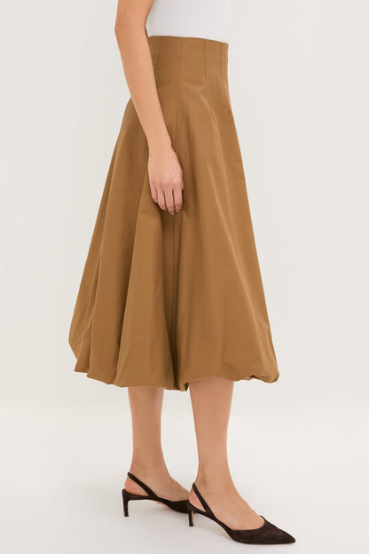 British Khaki Full Intentions Skirt