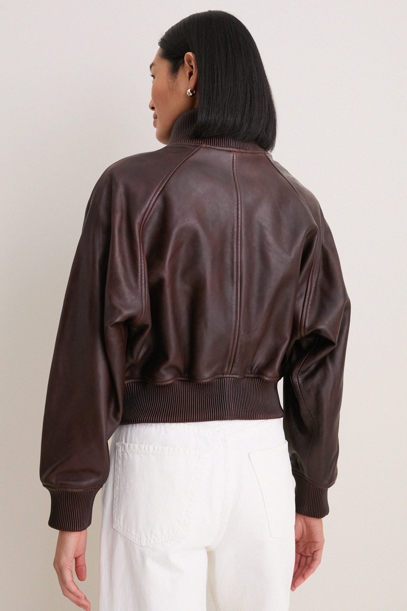 Brown Sheep Skin Leather Jacket