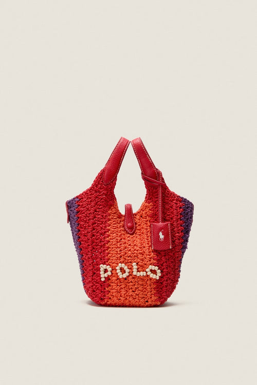 Cherry Multi Polo Crochet Cord Crossbody