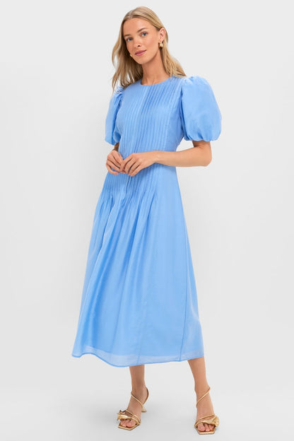 Cerulean Mere Midi Dress