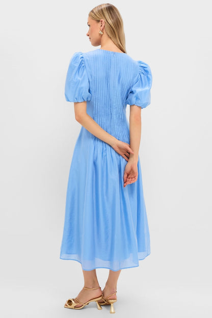 Cerulean Mere Midi Dress
