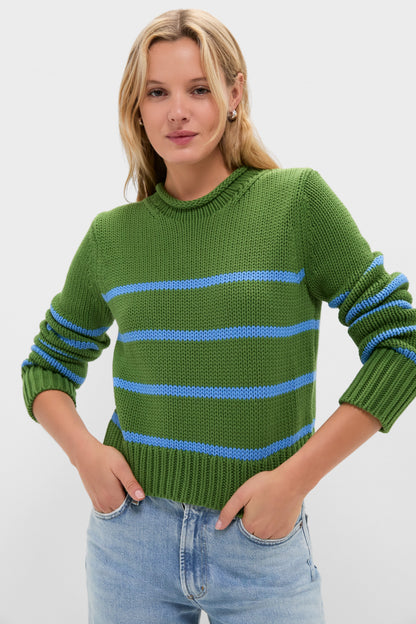 Cactus and Sky Mini Marina Sweater