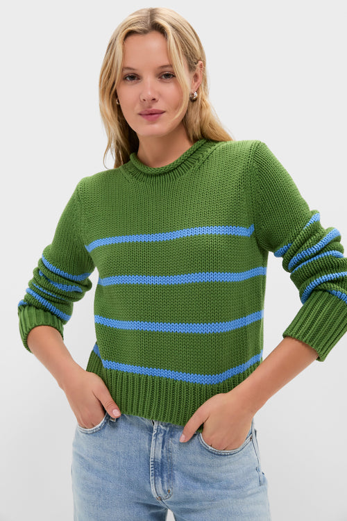 Cactus and Sky Mini Marina Sweater