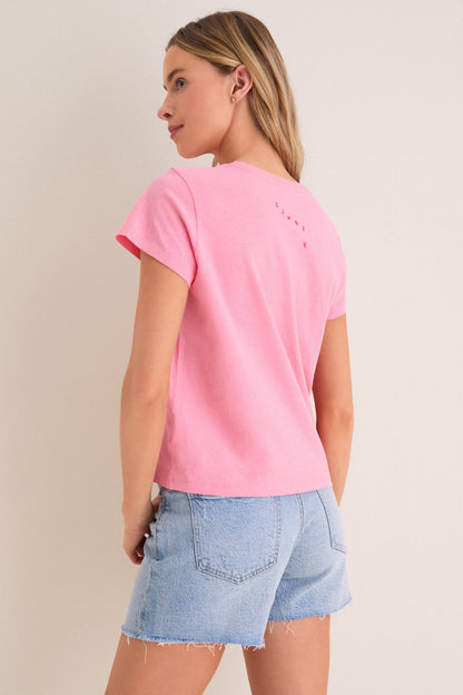 Bright Poppy and Petal Ciao Classic Tee