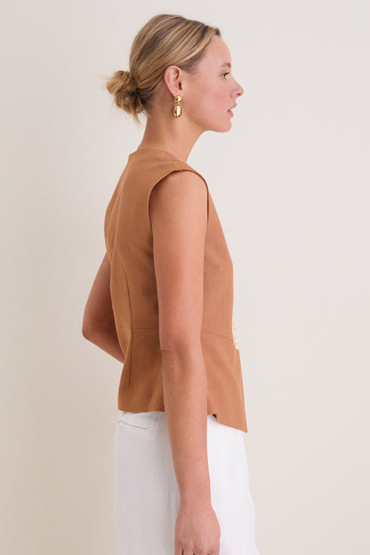 Camel Norma Soft Vest
