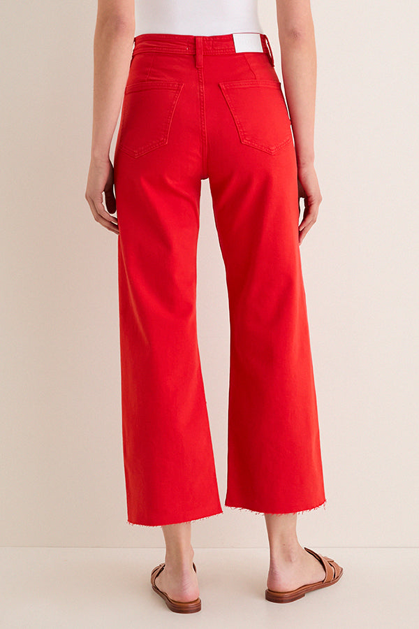 Chili High Rise Wide Leg Penny Crop