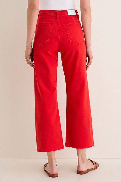 Chili High Rise Wide Leg Penny Crop