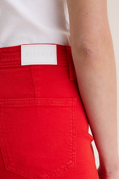 Chili High Rise Wide Leg Penny Crop