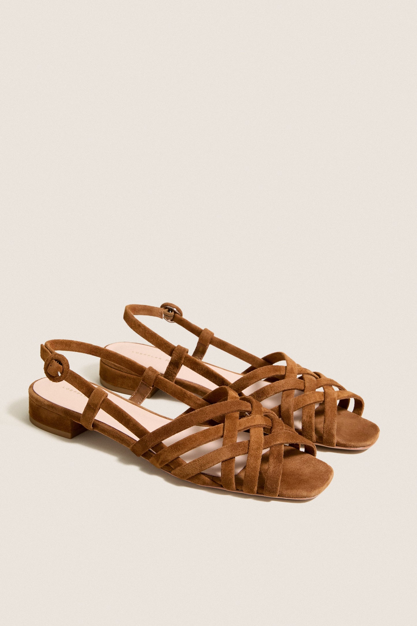 Cacao Suede Shelly Sandals