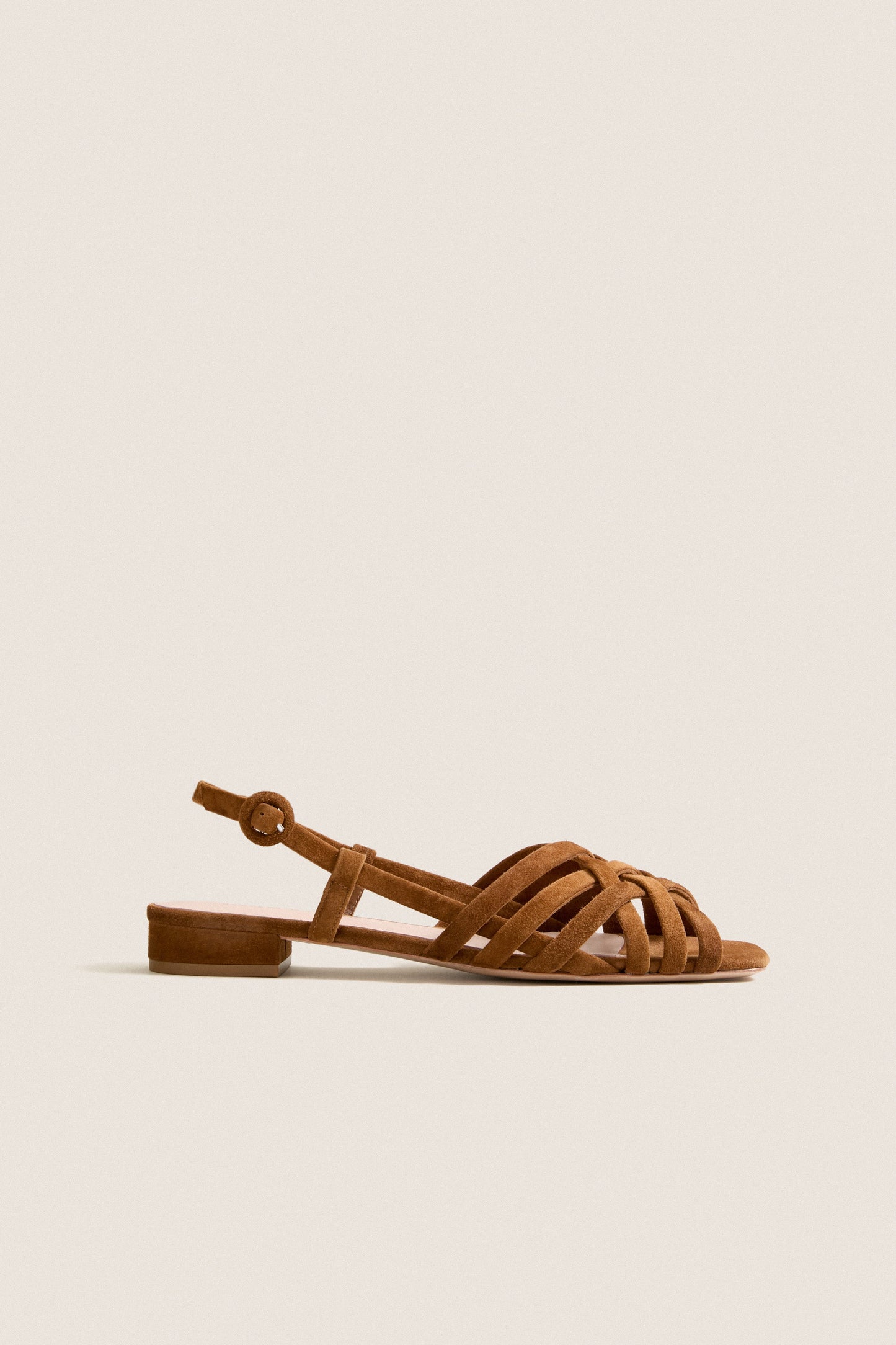 Cacao Suede Shelly Sandals